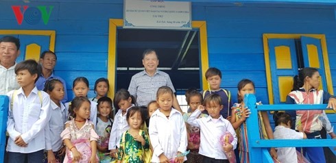 Khánh thành lớp học cho Việt kiều tại tỉnh Pursat (Campuchia) - ảnh 2