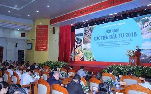  Thủ tướng Nguyễn Xuân Phúc dự Hội nghị Xúc tiến đầu tư tỉnh Tiền Giang 2018 - ảnh 3