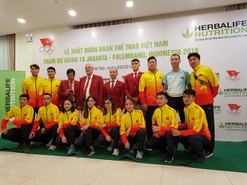Lễ xuất quân đoàn thể thao Việt Nam tham dự ASIAD 2018  - ảnh 1