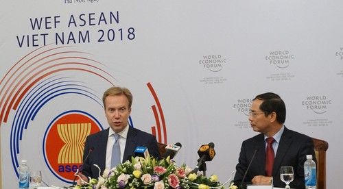 Việt Nam đón các đoàn tiền trạm Hội nghị WEF ASEAN 2018 tại Hà Nội - ảnh 1