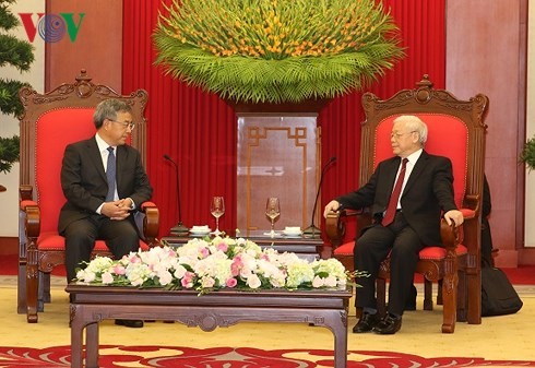 Tổng Bí thư tiếp Phó Thủ tướng Quốc vụ viện Trung Quốc và Tổng thống nước Indonesia - ảnh 1