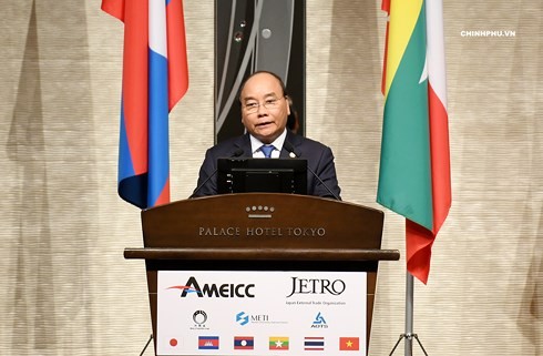 Thủ tướng Nguyễn Xuân Phúc dự Diễn đàn Đầu tư Mekong-Nhật Bản - ảnh 1