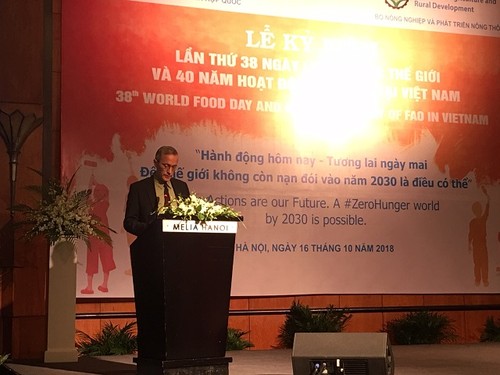 Kỷ niệm lần thứ 38 Ngày Lương thực Thế giới  và 40 năm hoạt động của FAO tại Việt Nam - ảnh 2
