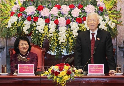 Tổng Bí thư, Chủ tịch nước Nguyễn Phú Trọng thăm và làm việc với Văn phòng Chủ tịch nước - ảnh 1