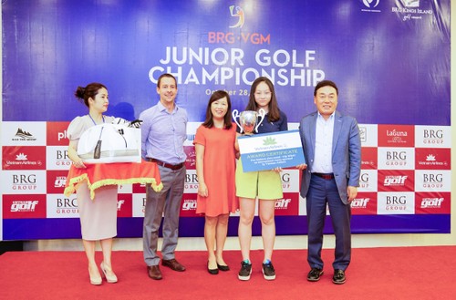 Giải golf trẻ BRG - VGM Junior Championship 2018 - ảnh 1