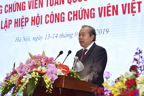 Phó Thủ tướng Thường trực Trương Hòa Bình: Công chứng viên phải là “người gác cổng” tin cậy - ảnh 1