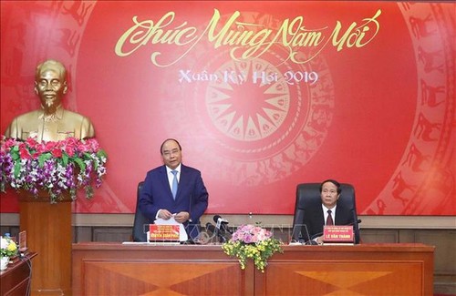 Thủ tướng Nguyễn Xuân Phúc thăm, chúc Tết tại thành phố Hải Phòng - ảnh 1