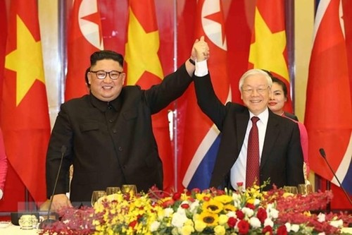 Toàn văn phát biểu của Tổng Bí thư, Chủ tịch nước Nguyễn Phú trọng và Chủ tịch Triều Tiên Kim Jong-un - ảnh 1