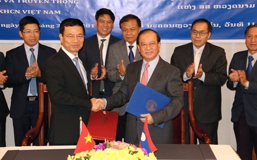 Việt Nam – Lào: Ký kết thỏa thuận hợp tác trên lĩnh vực  thông tin – truyền thông - ảnh 1