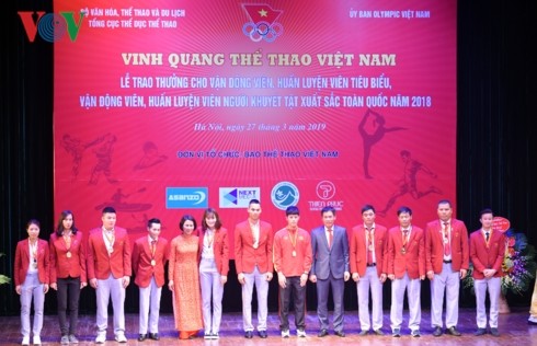Chương trình Vinh quang thể thao Việt Nam - ảnh 1