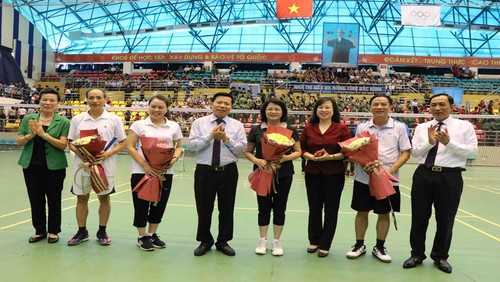Phó Chủ tịch nước Đặng Thị Ngọc Thịnh dự Liên hoan Thể dục - Thể thao Phụ nữ toàn quốc năm 2019 - ảnh 1