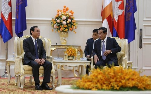 Đưa quan hệ Việt Nam - Campuchia ngày càng phát triển, đi vào chiều sâu - ảnh 1