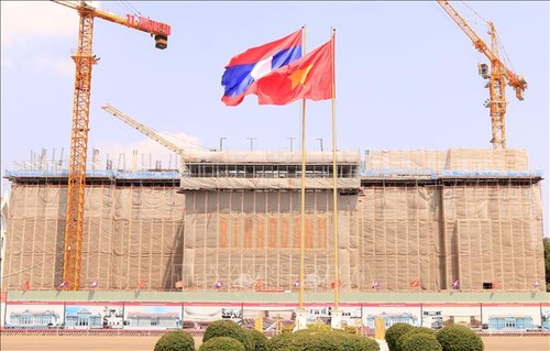  Tòa nhà Quốc hội mới của Lào: Biểu tượng của tình đoàn kết Lào - Việt  - ảnh 1