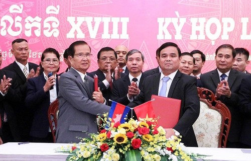 Kỳ họp thứ 18 Ủy ban Chuyên trách Chính phủ Việt Nam-Campuchia - ảnh 1
