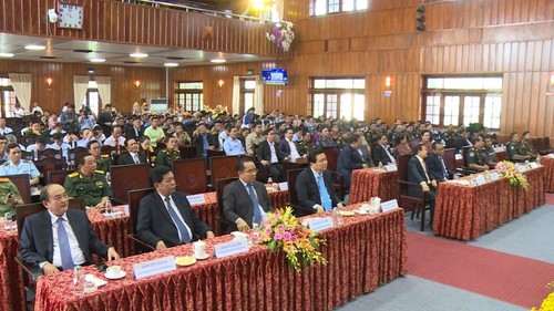 Đại diện lãnh đạo tỉnh Svay Rieng và Prey Veng thăm, chúc Tết tỉnh Long An - ảnh 1