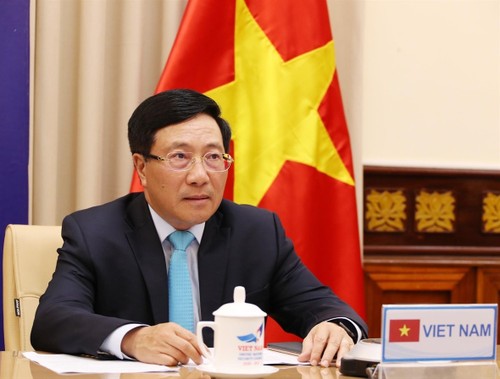 Phó Thủ tướng, Bộ trưởng Ngoại giao Phạm Bình Minh tham dự Phiên thảo luận mở Cấp cao trực tuyến của HĐBA LHQ - ảnh 1