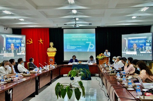 Hội thảo Trực tuyến 70 năm thiết lập quan hệ ngoại giao Việt Nam – Trung Quốc - ảnh 1