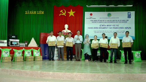 UNDP hỗ trợ nông dân nghèo Bình Thuận bị ảnh hưởng do dịch Covid -19 - ảnh 1