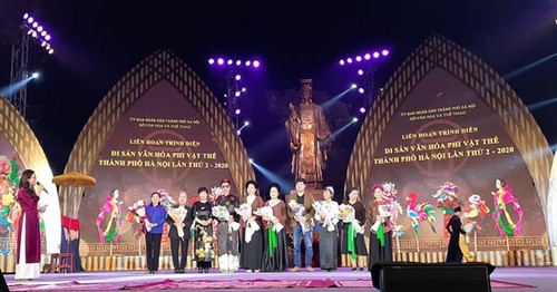 Liên hoan trình diễn di sản văn hóa phi vật thể thành phố Hà Nội - ảnh 1