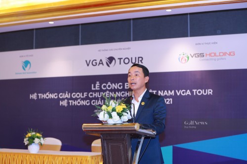 Ra mắt hệ thống gôn chuyên nghiệp Việt Nam và chuỗi giải đấu của VGA 2021 - ảnh 1
