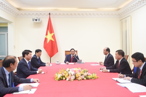 Thủ tướng Phạm Minh Chính điện đàm với Thủ tướng Lào và Thủ tướng Campuchia - ảnh 2