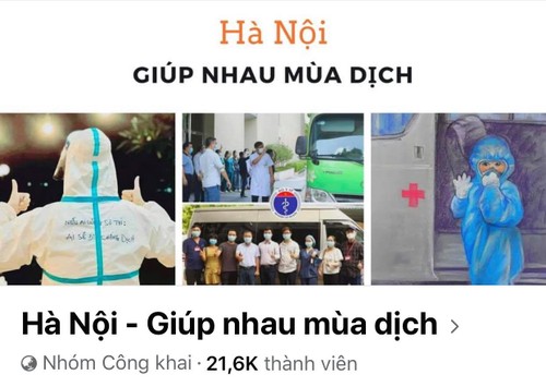 Nhóm facebook “Hà Nội - Giúp nhau qua mùa dịch”: Lan tỏa tinh thần sẻ chia cùng cộng đồng. - ảnh 1