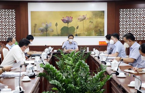 Phó Thủ tướng Vũ Đức Đam khảo sát công tác phòng, chống dịch tại quận Phú Nhuận, Thành phố Hồ Chí Minh - ảnh 1