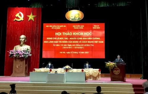 Hội thảo về người cộng sản kiên cường, nhà lãnh đạo tài năng của Đảng và cách mạng Việt Nam: Lê Đức Thọ - ảnh 1