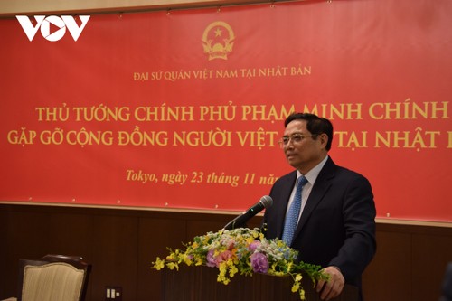 Thủ tướng Phạm Minh Chính gặp mặt cộng đồng người Việt Nam tại Nhật Bản - ảnh 2