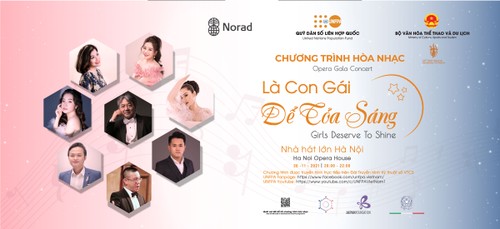Hòa nhạc Opera Gala “Là Con gái để Tỏa sáng” tại Nhà Hát Lớn, Hà Nội - ảnh 1