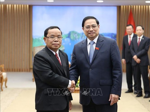 Thủ tướng Phạm Minh Chính: Quan hệ Việt Nam - Lào là mối quan hệ đặc biệt - ảnh 1