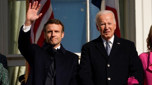 Tổng thống Pháp thăm Mỹ:  củng cố quan hệ xuyên Đại Tây Dương trong các vấn đề toàn cầu - ảnh 1