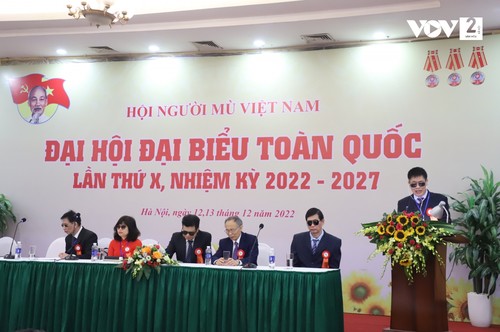 Đại hội Đại biểu toàn quốc Hội Người mù Việt Nam lần thứ X nhiệm kỳ 2022-2027 - ảnh 1