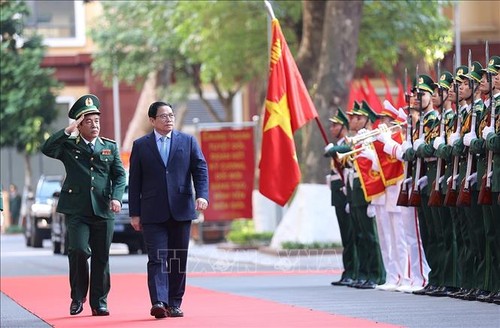 Thủ tướng Phạm Minh Chính thăm, làm việc tại Bộ Tư lệnh Bộ đội Biên phòng - ảnh 1