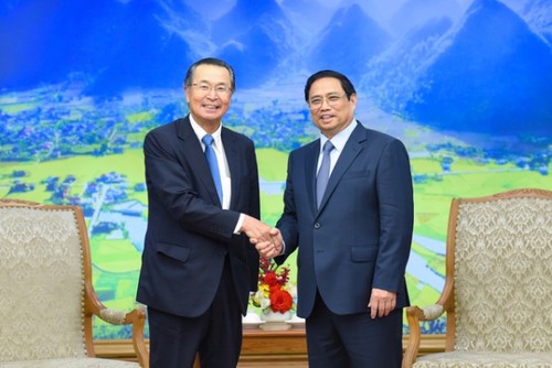 Thủ tướng Phạm Minh Chính tiếp ông Ishiguro Norihiko, Chủ tịch Tổ chức xúc tiến thương mại Nhật Bản - ảnh 1