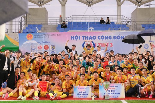 Không khí sôi động của ngày hội thể thao của người Việt tại Hàn Quốc - ảnh 4