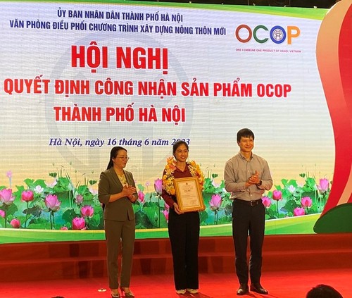 Hà Nội công bố 518 sản phẩm OCOP năm 2022 - ảnh 1