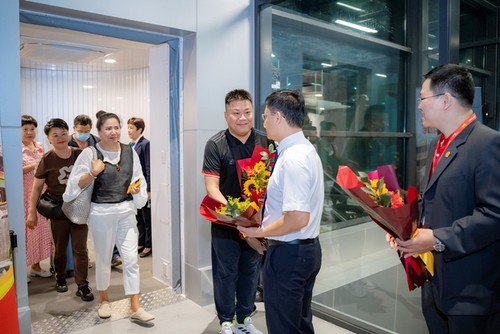 Tỉnh Thừa Thiên - Huế đón chuyến bay từ Trung Quốc đến Cảng hàng không quốc tế Phú Bài - ảnh 1