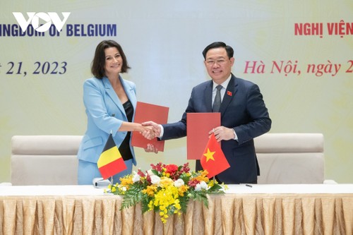 Nâng tầm quan hệ hợp tác nghị viện giữa Việt Nam và Vương quốc Bỉ - ảnh 1