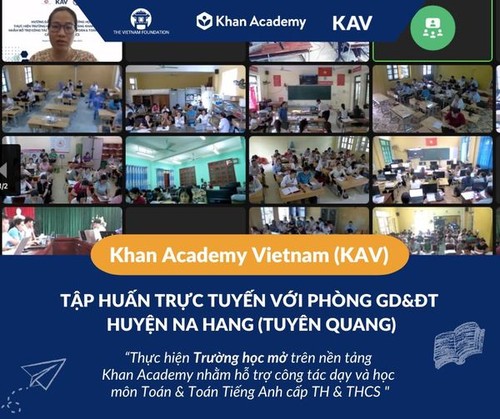 Khan Academy tích cực đồng hành cùng giáo dục Việt Nam trong tiến trình chuyển đổi số - ảnh 3