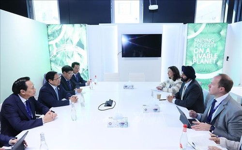 Thủ tướng Phạm Minh Chính đã tiếp Chủ tịch Ngân hàng thế giới (WB) Ajay Banga.  - ảnh 1
