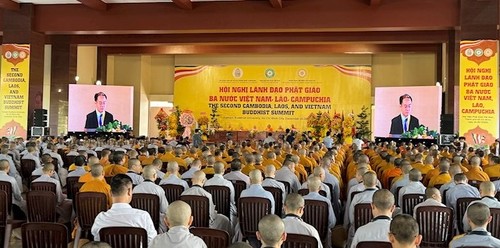 Thúc đẩy đối thoại và sự hiểu biết về các giá trị và nguyên tắc Phật giáo ba nước Việt Nam - Lào - Campuchia - ảnh 1