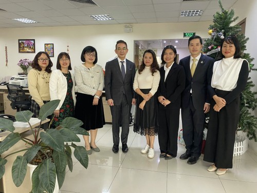 Đại sứ Thái Lan tại Việt Nam thăm Ban đối ngoại Đài TNVN VOV5 - ảnh 4
