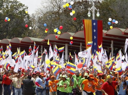 В Венесуэле отметили вторую годовщину со дня кончины Уго Чавеса  - ảnh 1