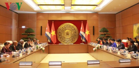 Спикер вьетнамского парламента провела переговоры с кубинским коллегой - ảnh 2
