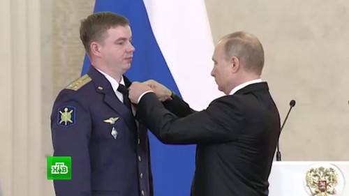 В Кремле состоялась встреча президента РФ с военнослужащими  - ảnh 1
