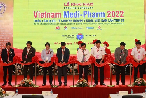 Открылась Вьетнамская международная медицинская и фармацевтическая выставка - ảnh 1