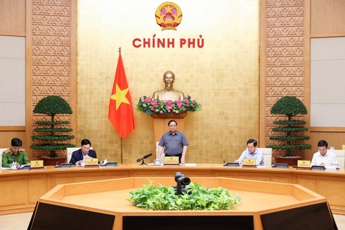 Премьер-министр Фам Минь Тинь председательствовал на ноябрьском заседании по законотворчеству  - ảnh 1