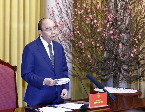 Президент Нгуен Суан Фук: Вьетнам никогда не забудет помощь иностранных друзей в заключении Парижского соглашения - ảnh 1