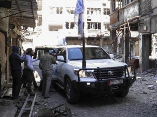 叙利亚反对派撤离霍姆斯市中心 - ảnh 1